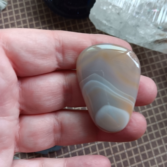 Assorted Agate & Lace Agate Cabochons, 5. great For Jewelry Making - Picture 8 of 12